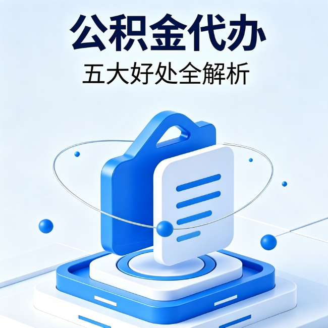 吉林公积金代办到底值不值？这5大好处让你少走弯路